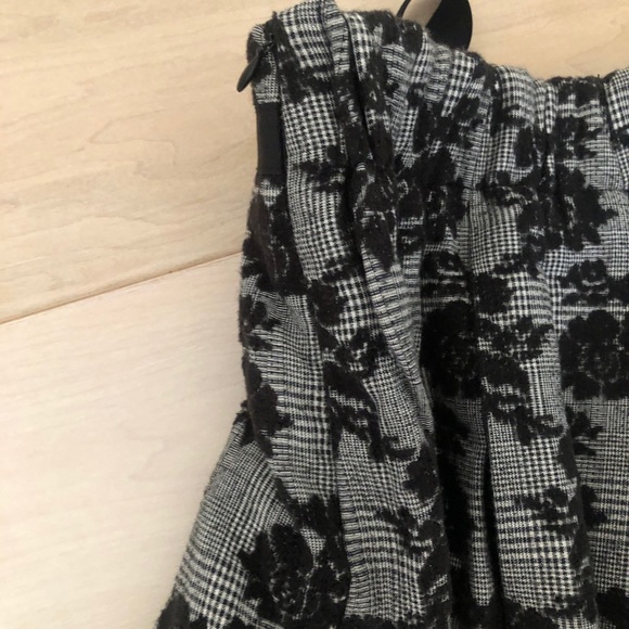 Pleated lace check ribbon skirt - Picture 7 of 7